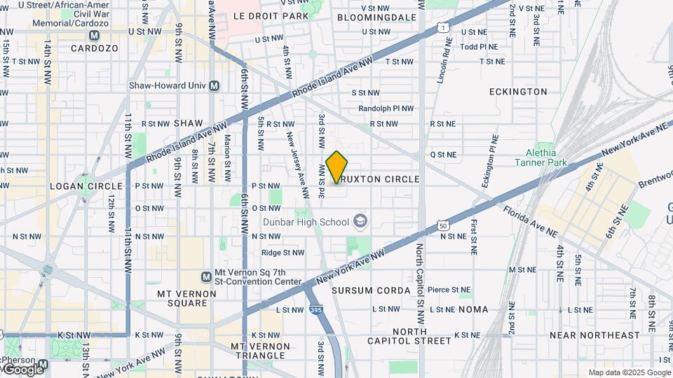 220 P St NW Map and Location Details