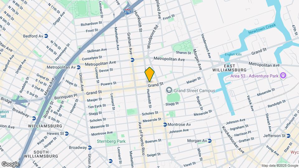 779 Grand St Map and Location Details