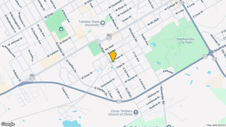 Stephenville 5 Mapa y Detalles de la Ubicación