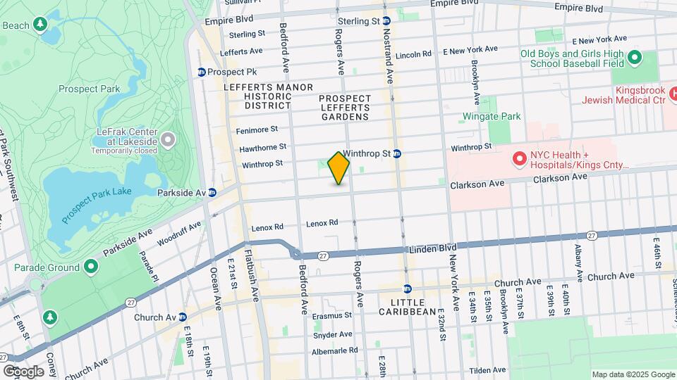 181 Clarkson Ave Mapa y Detalles de la Ubicación
