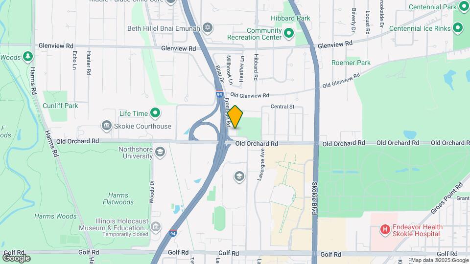 10021 Frontage Rd Map and Location Details