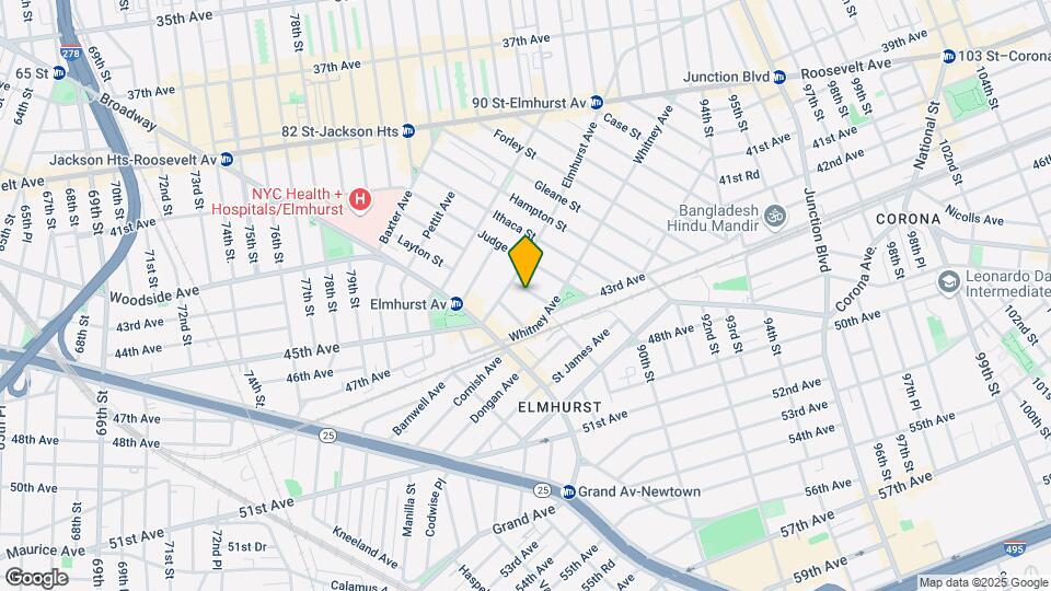 44-18 Ketcham St Map and Location Details