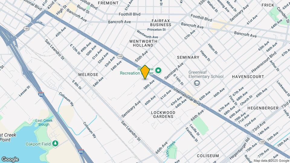 1341 58th Ave Mapa y Detalles de la Ubicación
