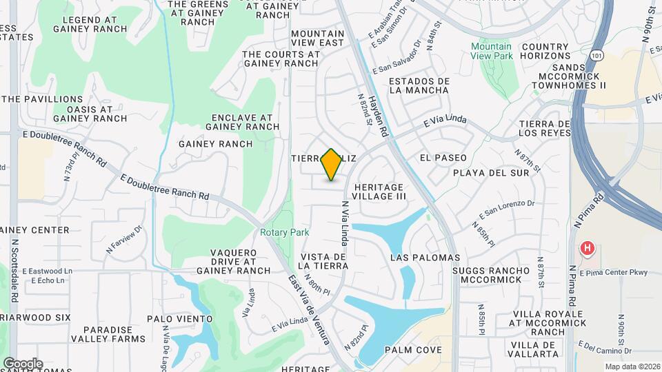 8108 E Del Joya Dr Map and Location Details