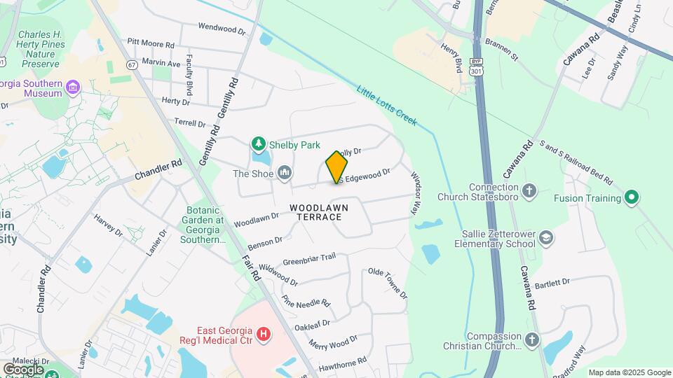 212 S Edgewood Dr Map and Location Details