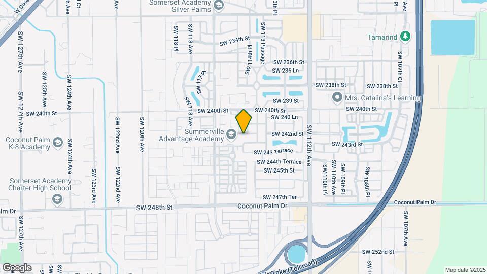 11488 SW 242nd St Map and Location Details
