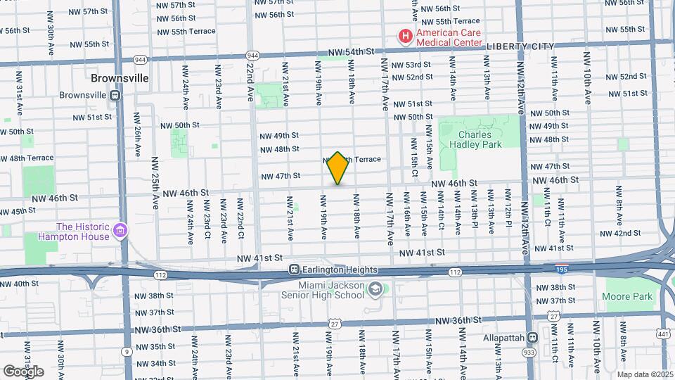 1832 NW 46th St Map and Location Details