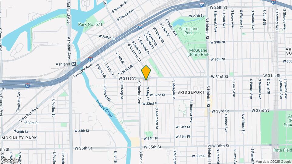 3112 S May St Map and Location Details