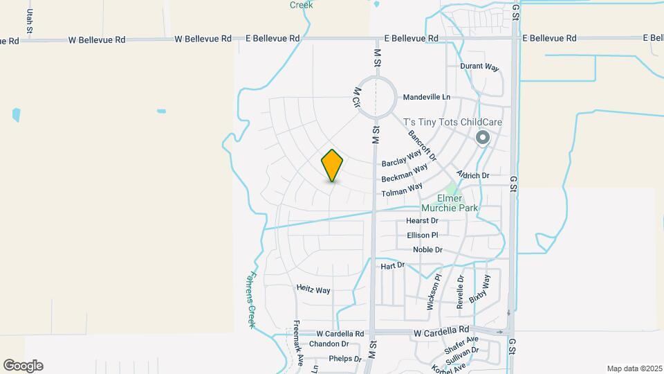708 Athena Dr Map and Location Details