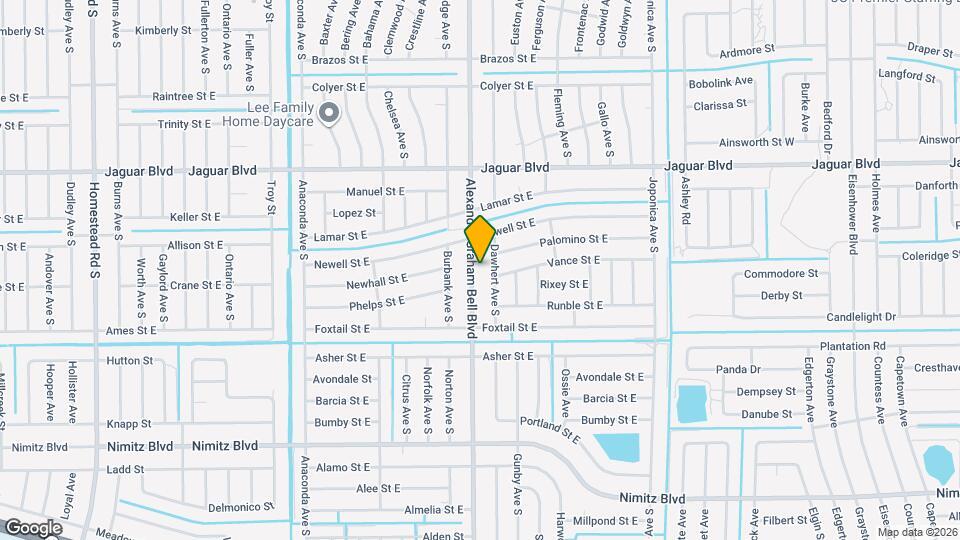 847 Bell Blvd Map and Location Details
