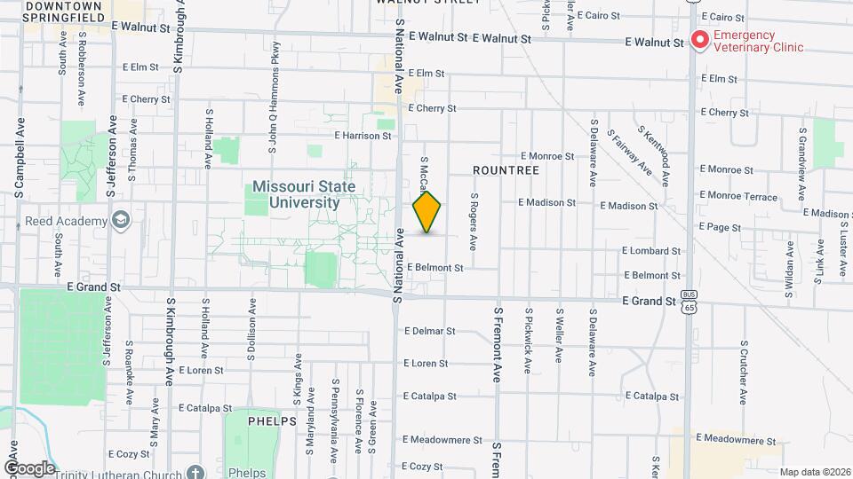 1234 E Page St Map and Location Details