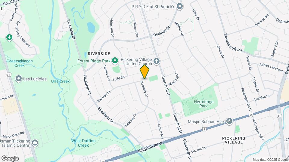 107 Kearney Dr Map and Location Details