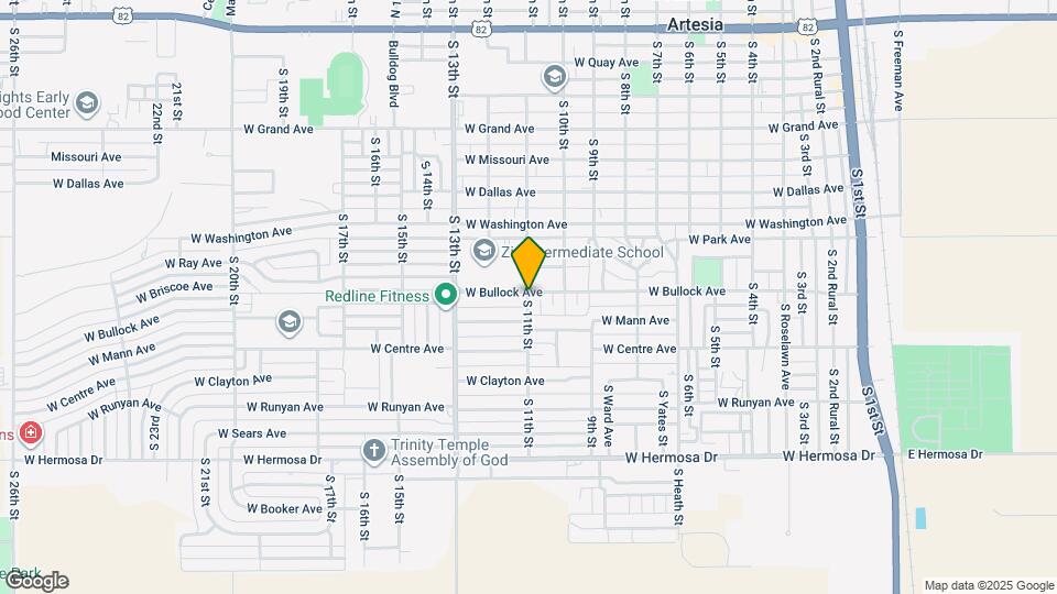 903 S 11th St Map and Location Details