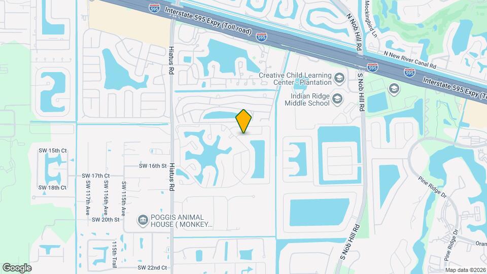 10772 SW 14th Pl Map and Location Details