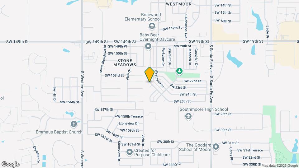 1801 SW 24th St Map and Location Details