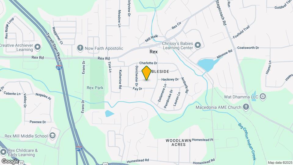 3693 Ashbill Ct Map and Location Details