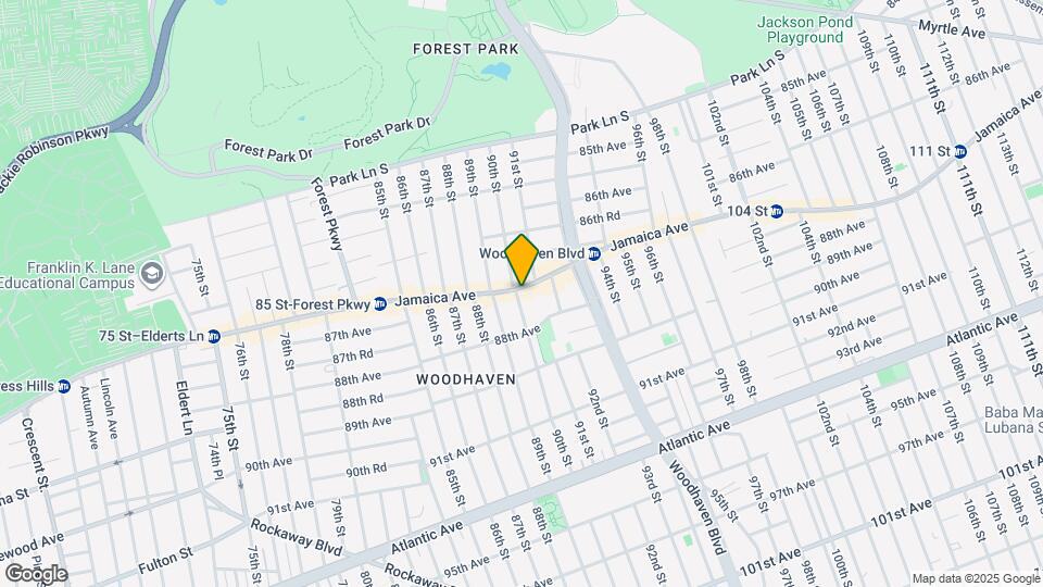 9004 Jamaica Ave, Unit 2B Map and Location Details