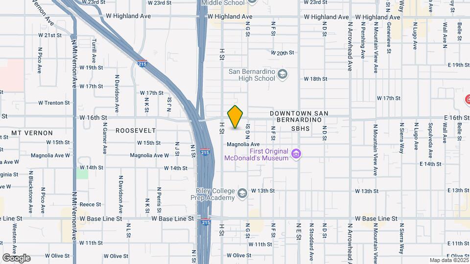 753 W Evans St Map and Location Details