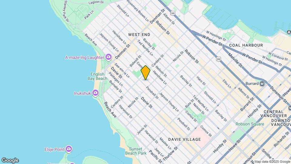 1525 Pendrell St Map and Location Details