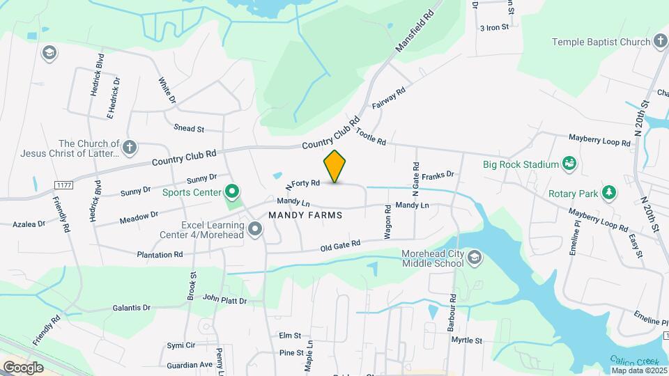 714 N Forty Rd Map and Location Details