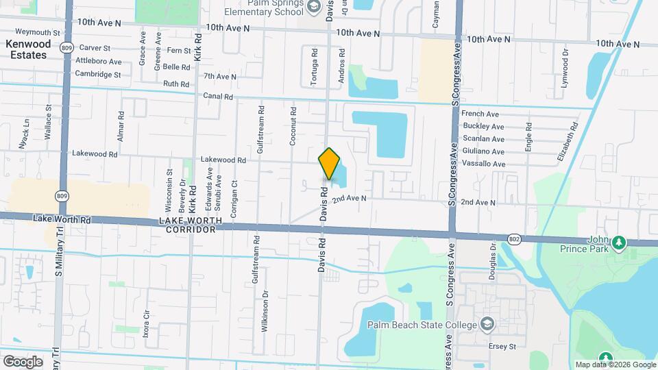 3830 Davis Rd Mapa y Detalles de la Ubicación