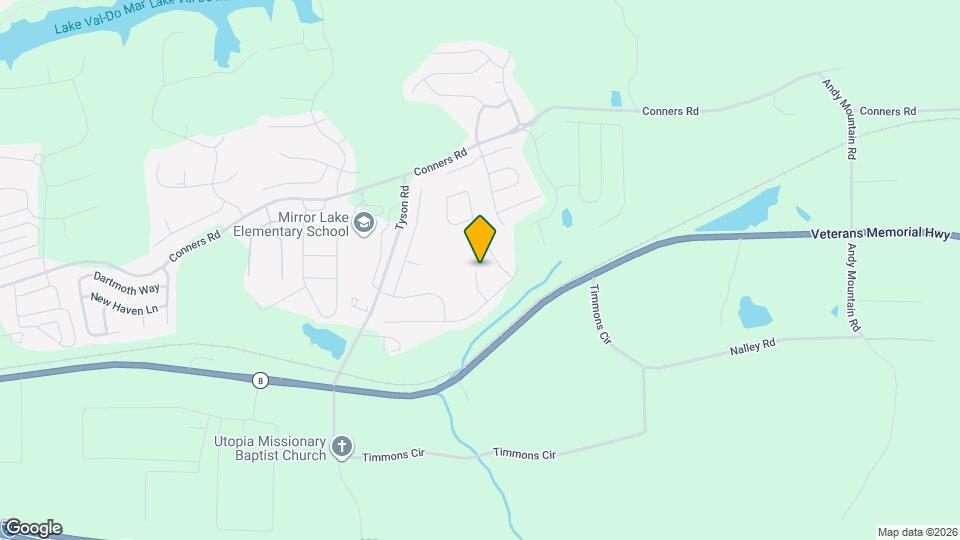 2009 Tiffany Ct Map and Location Details