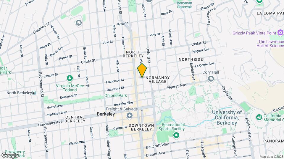 1766 Walnut St, Unit 1766 Map and Location Details