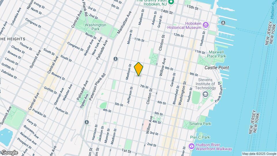 718 Adams St Mapa y Detalles de la Ubicación