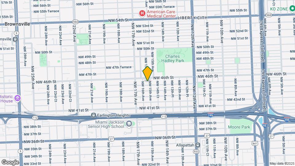 1511 NW 45th St Map and Location Details