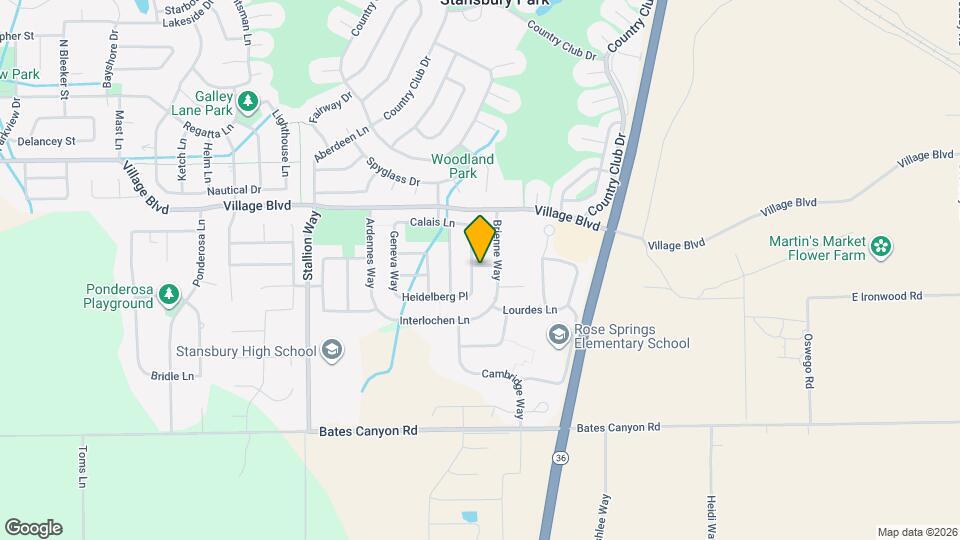 5482 Windsor Way Map and Location Details