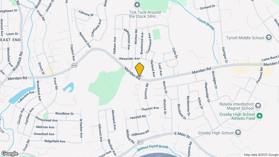 975 Meriden Rd Map and Location Details