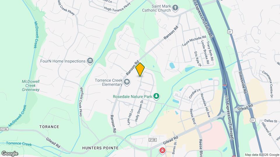 14717 Lyon Hill Ln Map and Location Details