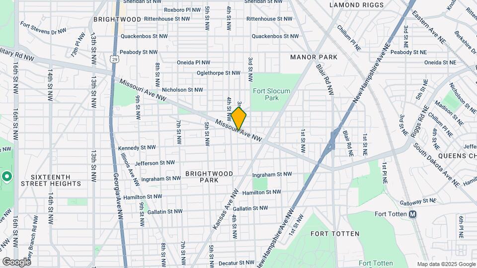 330 Missouri Ave NW Map and Location Details