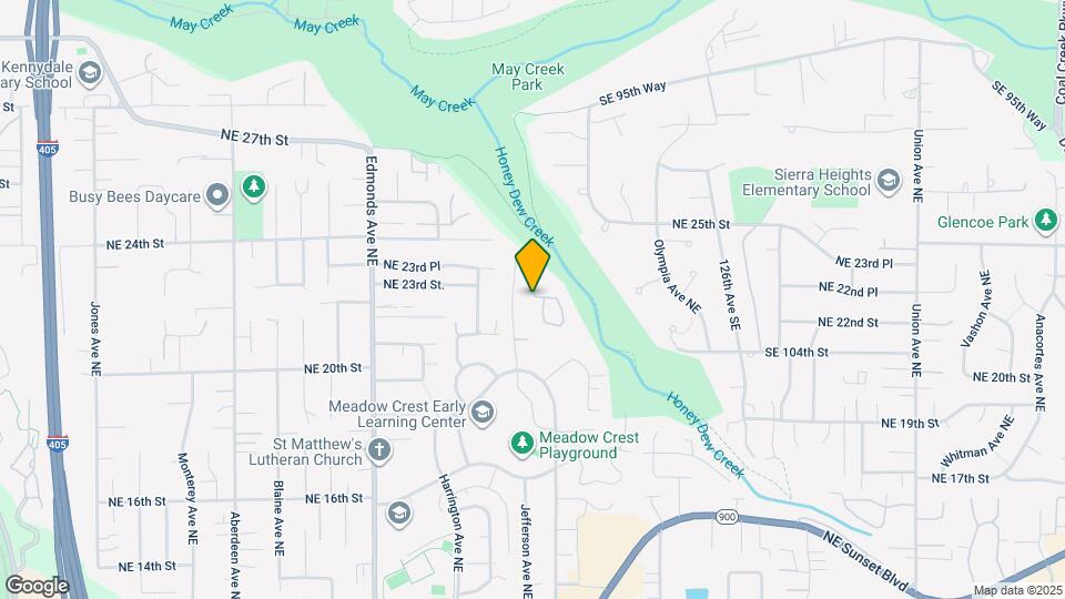 2300 Jefferson Ave NE Map and Location Details