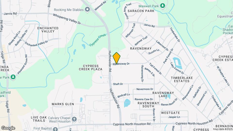 13607 Ravensway Dr Map and Location Details