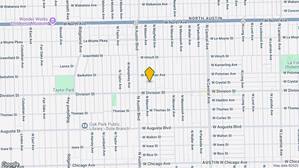 1229 N Mason Ave, Unit Baseman Map and Location Details