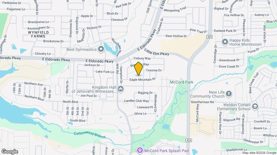 2305 Eagle Mountain Dr Map and Location Details