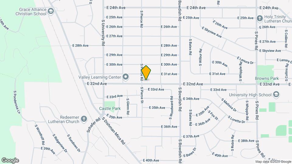 11113 E 32nd Ave Map and Location Details