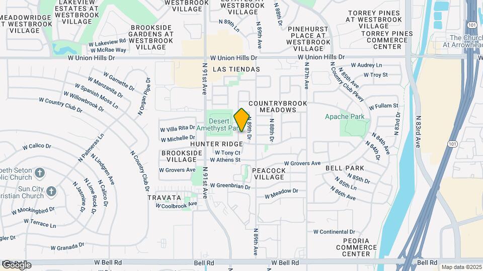 17989 N 89th Ln Map and Location Details