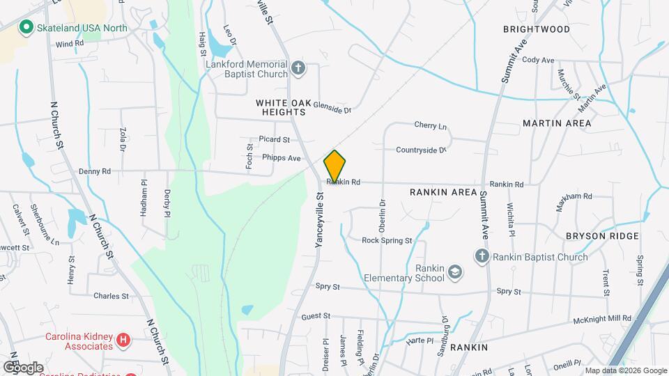 1406 Rankin Rd Map and Location Details