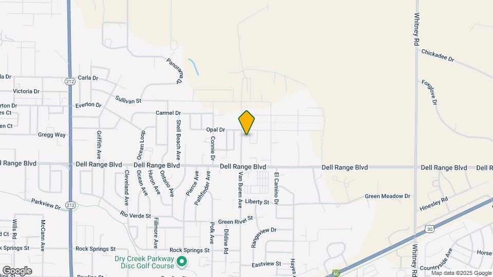 4723 Van Buren Ave Map and Location Details