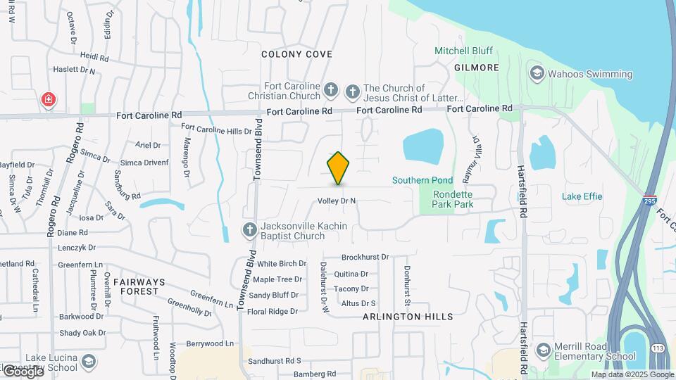 7336 Lawn Tennis Ln Map and Location Details