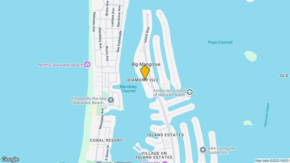 Diamond Isle Mapa y Detalles de la Ubicación
