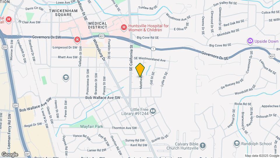 2222 Matthews St SE Map and Location Details