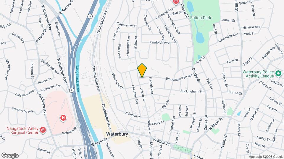 219 Woodlawn Terrace Map and Location Details