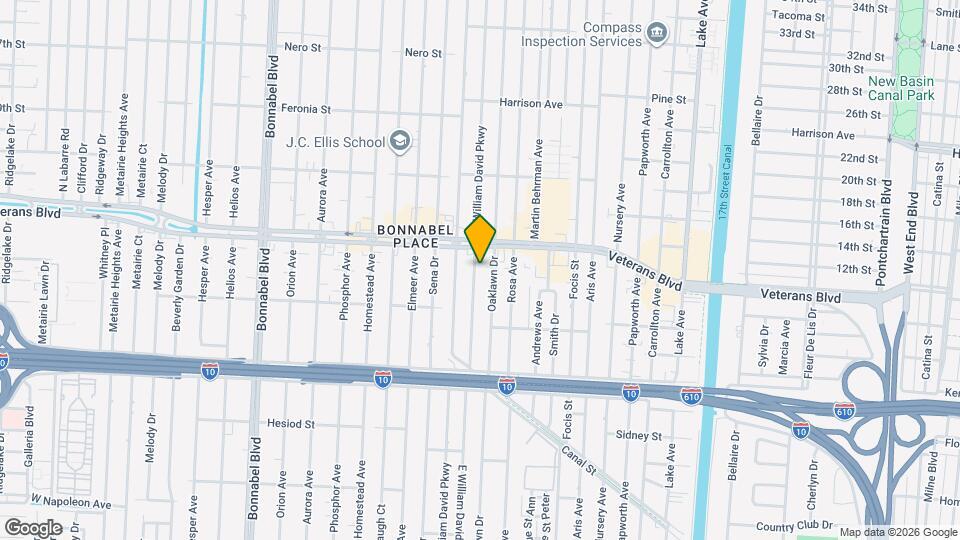 561 E William David Pkwy Map and Location Details