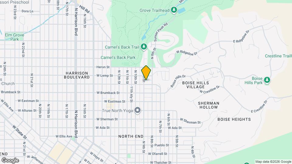 2004 N 9th St Map and Location Details