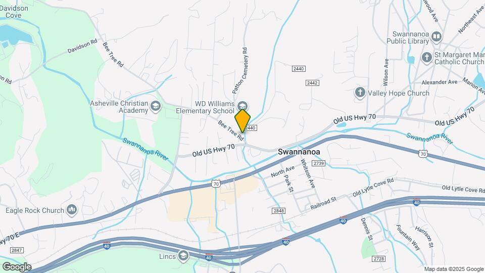 151 Bee Tree Rd Map and Location Details