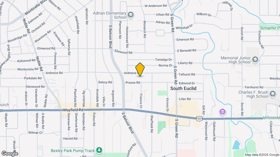 4313 Prasse Rd Map and Location Details