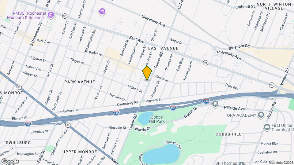 219 Culver Rd, Unit 2 Mapa y Detalles de la Ubicación